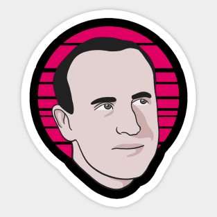 Boris Vian - Emmanuel Macron Lookalike Sticker